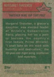 2024 Topps Heritage - News Flashbacks #NF-4 Margaret Thatcher