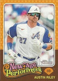 2024 Topps Heritage - New Age Performers #NAP-18 Austin Riley