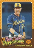2024 Topps Heritage - New Age Performers #NAP-17 Christian Yelich