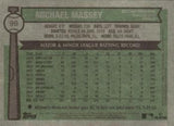 2025 Topps Heritage #99 Michael Massey Dark Blue Border