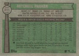 2025 Topps Heritage #311 Mitchell Parker Dark Blue Border