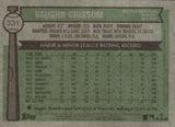 2025 Topps Heritage #331 Vaughn Grissom Dark Blue Border