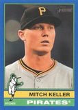 2025 Topps Heritage #146 Mitch Keller Dark Blue Border