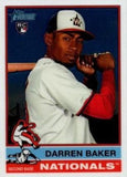 2025 Topps Heritage #301 Darren Baker Chrome