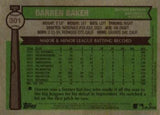 2025 Topps Heritage #301 Darren Baker Chrome