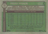 2025 Topps Heritage #76 Freddy Peralta Chrome Refractor