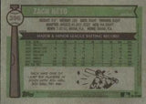 2025 Topps Heritage #396 Zach Neto Chrome Refractor
