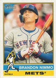 2025 Topps Heritage #37 Brandon Nimmo