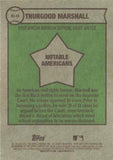 2025 Topps Heritage #NS-49 Thurgood Marshall Notable Americans