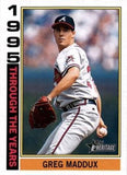 2025 Topps Heritage #TTY-11 Greg Maddux Through the Years