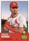 2025 Topps Heritage #H25-12 Masyn Winn Heritage 25th Anniversary