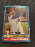2025 Topps Heritage #164 Lourdes Gurriel Jr. Chrome Light Blue Sparkle Refractor