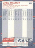 1988 Fleer #423 Greg Maddux