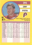 1991 Fleer #395b Len Dykstra