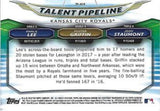 2018 Bowman #TP-KCR Staumont / Griffin / Lee Chrome Talent Pipeline