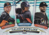 2018 Bowman #TP-MIA Norwood / Payano / Garrett Talent Pipeline