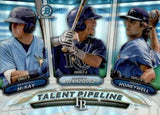 2018 Bowman #TP-TBR Honeywell / McKay / Velazquez Chrome Talent Pipeline