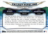 2018 Bowman #TP-TBR Honeywell / McKay / Velazquez Chrome Talent Pipeline