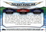 2018 Bowman #TP-TEX Guzman / Jurado / Taveras Chrome Talent Pipeline
