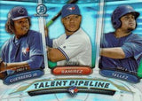 2018 Bowman #TP-TOR Tellez / Vladimir Guerrero Jr. / Ramirez Talent Pipeline