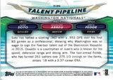 2018 Bowman #TP-WAS Fedde / Juan Soto / Abreu Chrome Talent Pipeline