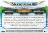2018 Bowman #TP-OAK Blackburn /  Puk /  Luzardo Chrome Talent Pipeline