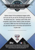 2018 Bowman #BTP-99 Willie Calhoun Bowman Chrome Scouts' Top 100