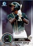 2018 Bowman #BTP-97 Jorge Mateo Bowman Chrome Scouts' Top 100