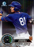 2018 Bowman #BTP-91 Andres Gimenez Bowman Chrome Scouts' Top 100