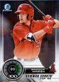 2018 Bowman #BTP-90 Brandon Marsh Bowman Chrome Scouts' Top 100