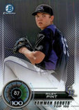 2018 Bowman #BTP-87 Riley Pint Bowman Chrome Scouts' Top 100