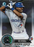 2018 Bowman #BTP-74 Anthony Alford Bowman Chrome Scouts' Top 100
