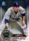 2018 Bowman #BTP-64 Nick Pratto Bowman Chrome Scouts' Top 100