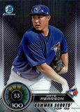 2018 Bowman #BTP-53 Nate Pearson Bowman Chrome Scouts' Top 100