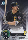 2018 Bowman #BTP-52 Kevin Newman Bowman Chrome Scouts' Top 100