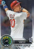 2018 Bowman #BTP-49 Carson Kelly Bowman Chrome Scouts' Top 100