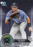 2018 Bowman #BTP-41 Brendan McKay Bowman Chrome Scouts' Top 100