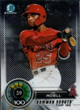 2018 Bowman #BTP-39 Jo Adell Bowman Chrome Scouts' Top 100