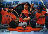2019 Bowman #TP-HOU Beer / Whitley / Yordan Alvarez Talent Pipeline