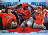 2019 Bowman #TP-LAA Brandon Marsh / Adell / Thaiss Talent Pipeline