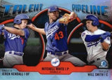 2019 Bowman #TP-LAD Kendall / White / Will Smith Talent Pipeline