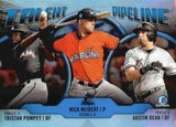 2019 Bowman #TP-MIA Pompey / Neidert /  Dean Talent Pipeline