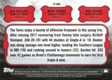 2019 Bowman #TP-MIN  Kirilloff / Rooker / Gordon Talent Pipeline