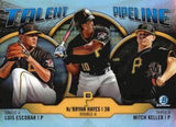 2019 Bowman #TP-PIT Escobar / Hayes / Keller Talent Pipeline