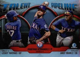2019 Bowman #TP-TEX Taveras / Hernandez /  Ibanez Talent Pipeline