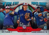 2019 Bowman #TP-TOR  Pearson / Bo Bichette / Guerrero Jr. Talent Pipeline