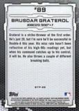 2019 Bowman #BTP-89 Brusdar Graterol Bowman Scouts' Top 100