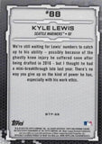2019 Bowman #BTP-88 Kyle Lewis Bowman Scouts' Top 100