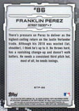 2019 Bowman #BTP-86 Franklin Perez Bowman Scouts' Top 100