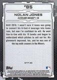 2019 Bowman #BTP-85 Nolan Jones Bowman Scouts' Top 100